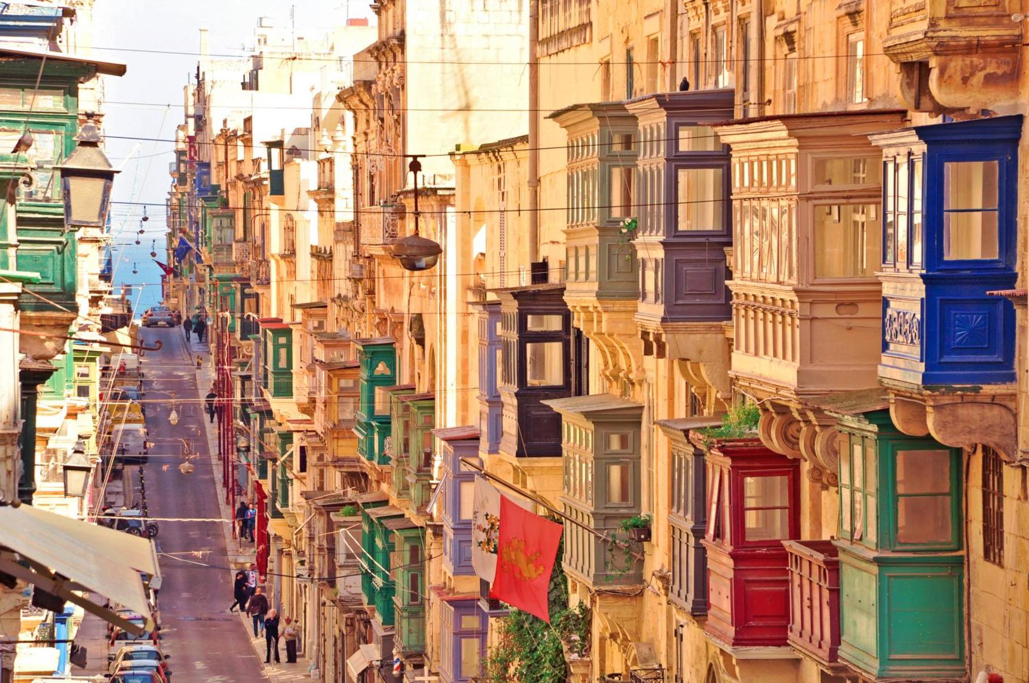 Central & Cozy - 1 Bedroom Apartment فاليتا المظهر الخارجي الصورة